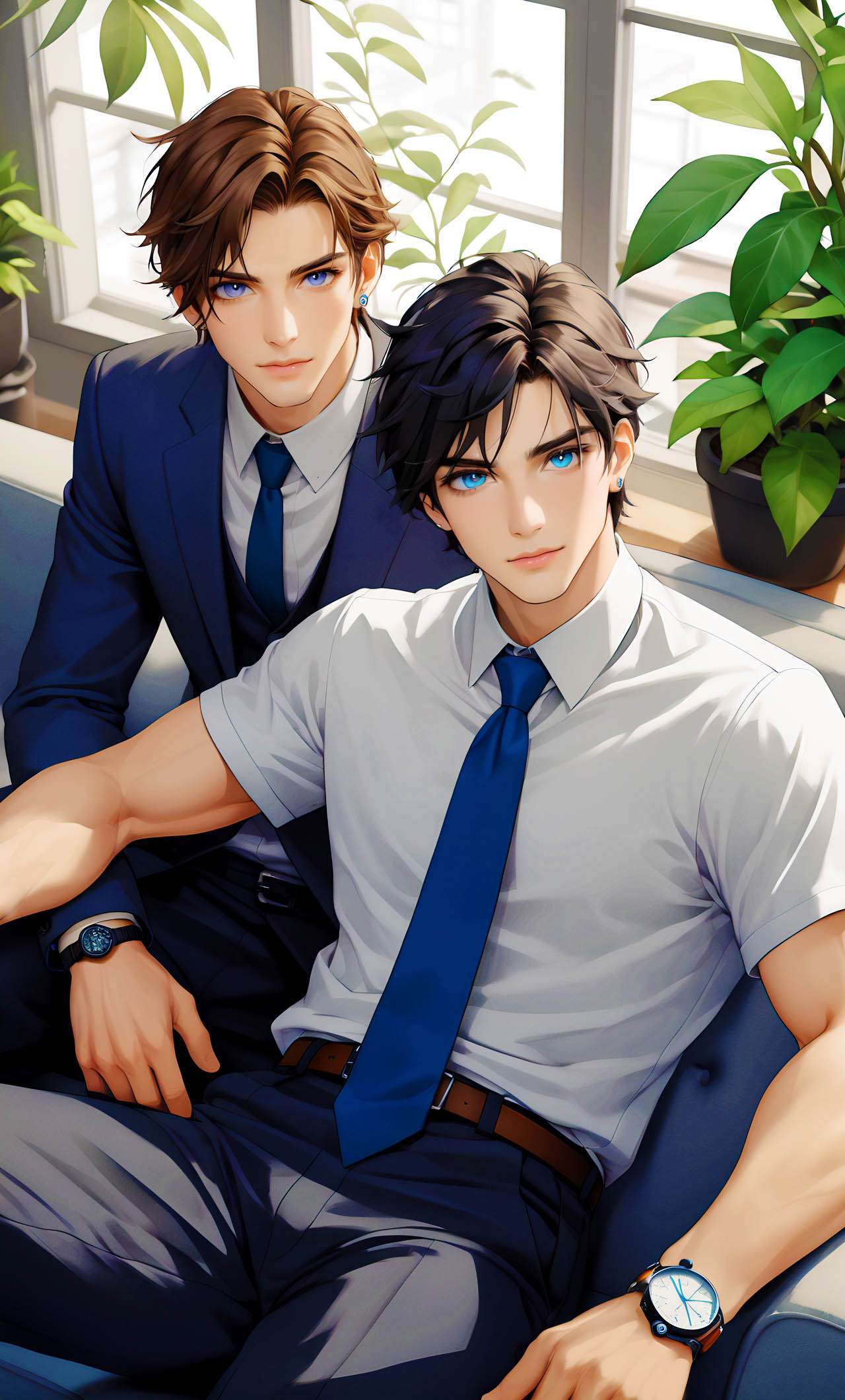 Brotherly Rivalry | AI角色扮演聊天尽在Saylo | 畅享无限制免费聊天