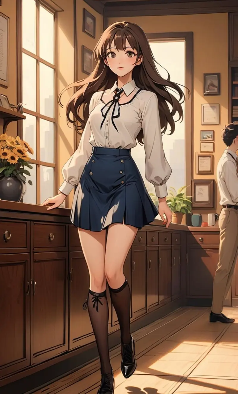 女友筱月:志愿服务