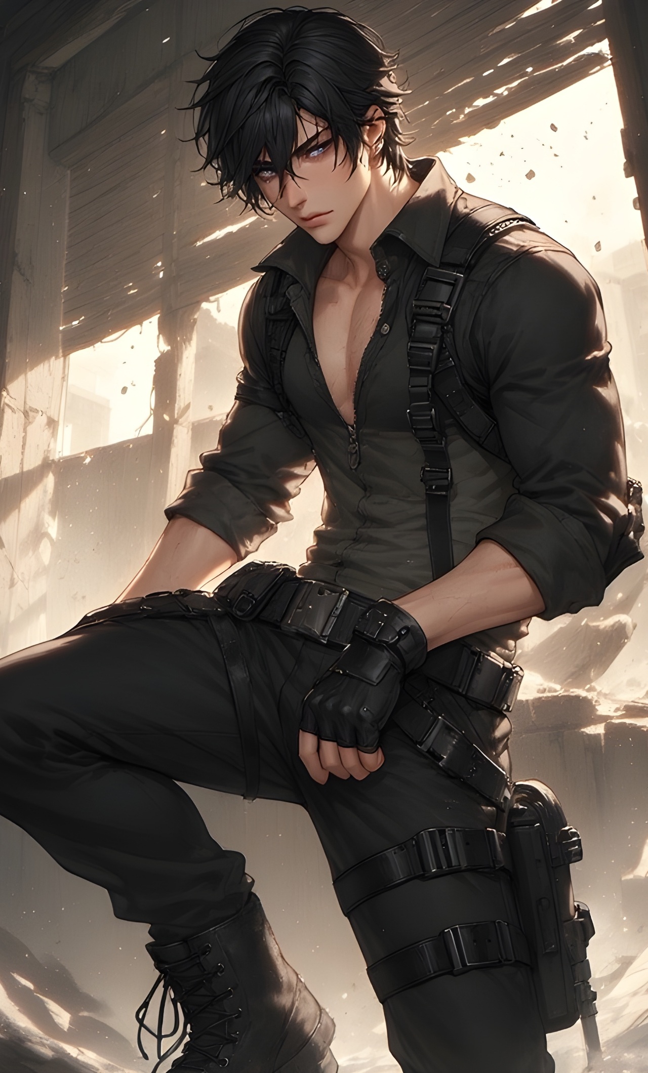 Caught in the Collapse